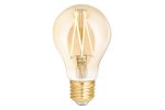 4Lite WiZ Connected SMART LED WiFi Filament Bulb 6.5W E27 GLS Clear Amber - 4L1/8016