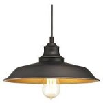 Westinghouse Iron Hill Pendant Fitting Oil Rubbed Bronze Finish with Highlights 63447