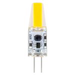 Integral 1w 12v 105lm G4 LED Capsule 4000k Cool White Non-Dimmable 300 Degree Beam Clear ILG4NE004