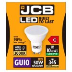 JCB LED GU10 4.9W 345LM 3000K Warm White S10963