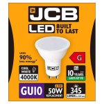 JCB 4.9W LED GU10 345lm 4000K Cool White S12499