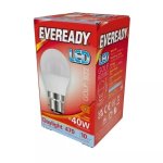 Eveready 4.9W B22 LED Golfball 470lm 6500K Daylight S13603