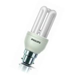 Philips Genie 11w 240v BC B22 Compact Fluorescent Stick Light Bulb 827 Rapid Start