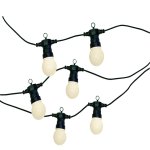 Powermaster S9399 LED 20 Large Globe Festoon String Lights  White, IP44, Outdoor & Garden Use