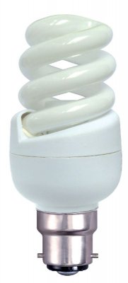 Bell 11w 240v BC B22 2700k Warm White Low Energy Ultra Mini Spiral Helix Bulb 04912