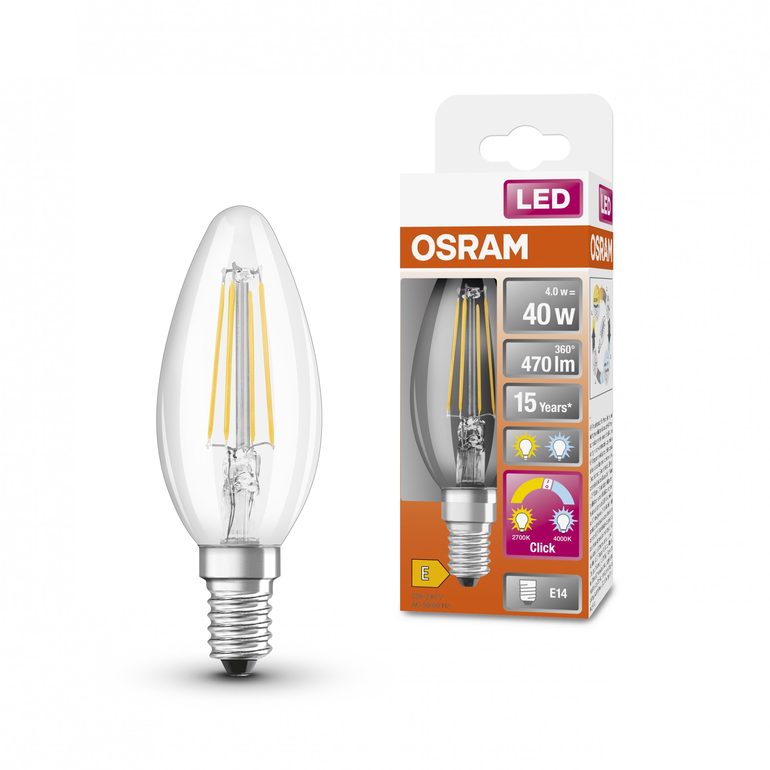 Create Ambience With Osram Led Candle Bulb Heathfield Led 4587