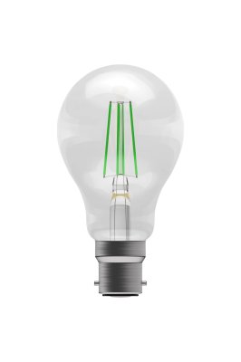 Bell Lighting 4w 240v BC Bayonet Cap Green Filament LED GLS Bulb 60065