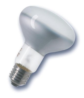 60W 240V ES E27 Incandescent R80 Reflector Bulb