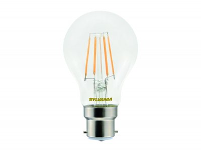 Sylvania ToLEDo 4.5w 240v B22 2700K Warm White Retro Clear Vintage GLS 0028213 - Pack of 4