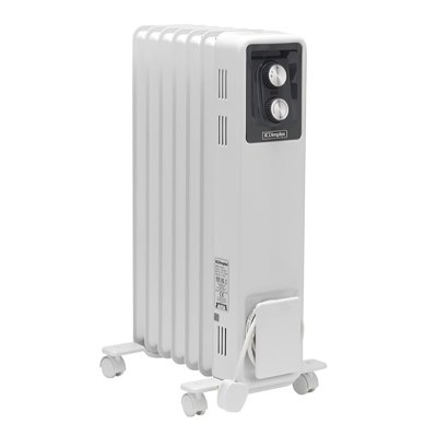 Dimplex ECR15 1.5kW Oil Free Column Radiator  Portable, Eco-Friendly, Rapid Heating Solution