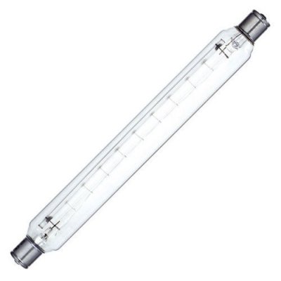 60w 240v 284mm Clear Strip light Double Ended Tubular Lamp S15