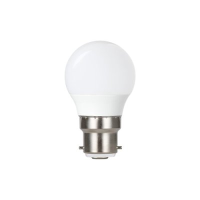 Integral 4.2w 220-240v 470lm LED Golfball B22 4000k Cool White Non-Dimmable 240 Degree Beam Frosted ILGOLFB22NE078