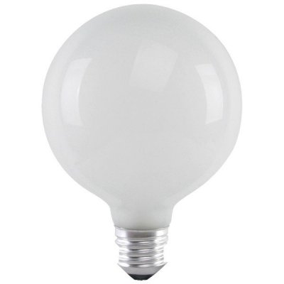 42w 240v ES E27 Halogen Opal G95 Globe Bulb