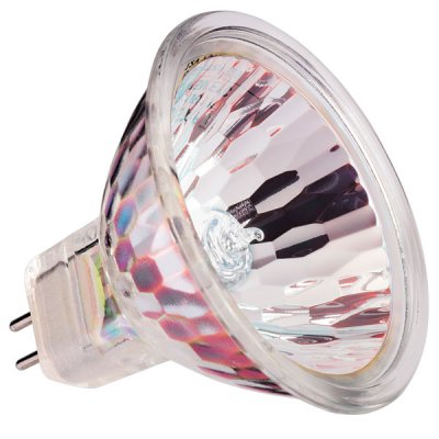 BLV Reflekto 50w GU5.3 12v 12Deg Halogen MR16 Spotlight Bulb Aluminium Reflector