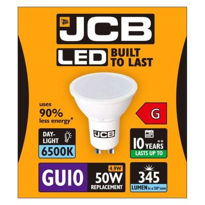 JCB LED GU10 4.9W 345LM 6500K Daylight S10964