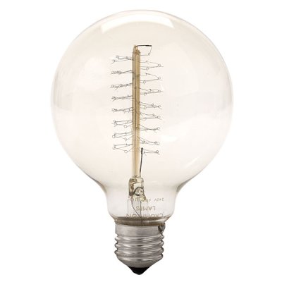 Crompton G95 60W E27 Spiral Filament Globe Vintage Incandescent AB014