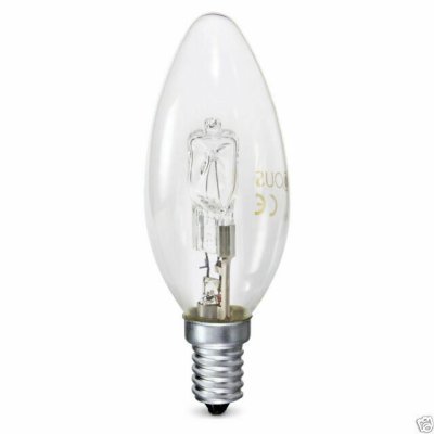 Heathfield 42w 240V SES E14 Clear Halogen Candle Energy Saving Bulb - Pack of 10