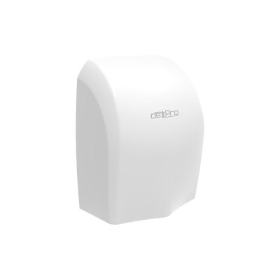 DexPro Feisty Mini High Speed 1kW Hand Dryer  White ABS Finish