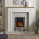 Dimplex Pomona POM20 2kW Optimyst Chrome Inset Electric Fire Heater